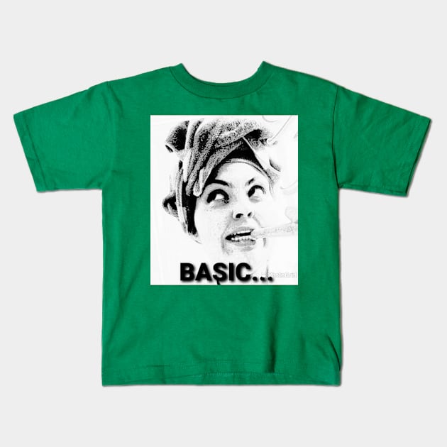 Basic... Kids T-Shirt by Fannytasticlife